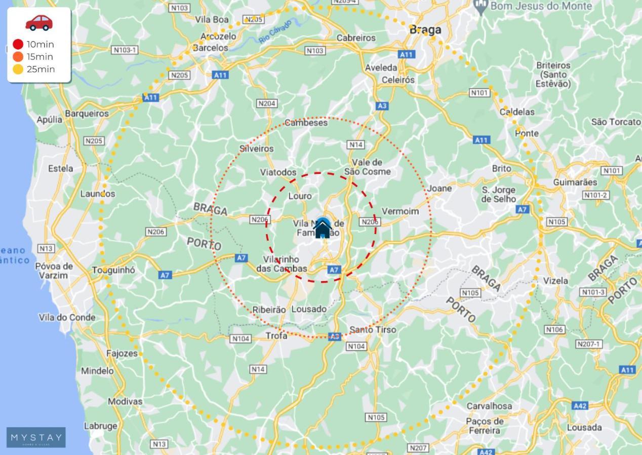 Mystay - D Maria Apartments Vila Nova de Famalicão Exteriör bild